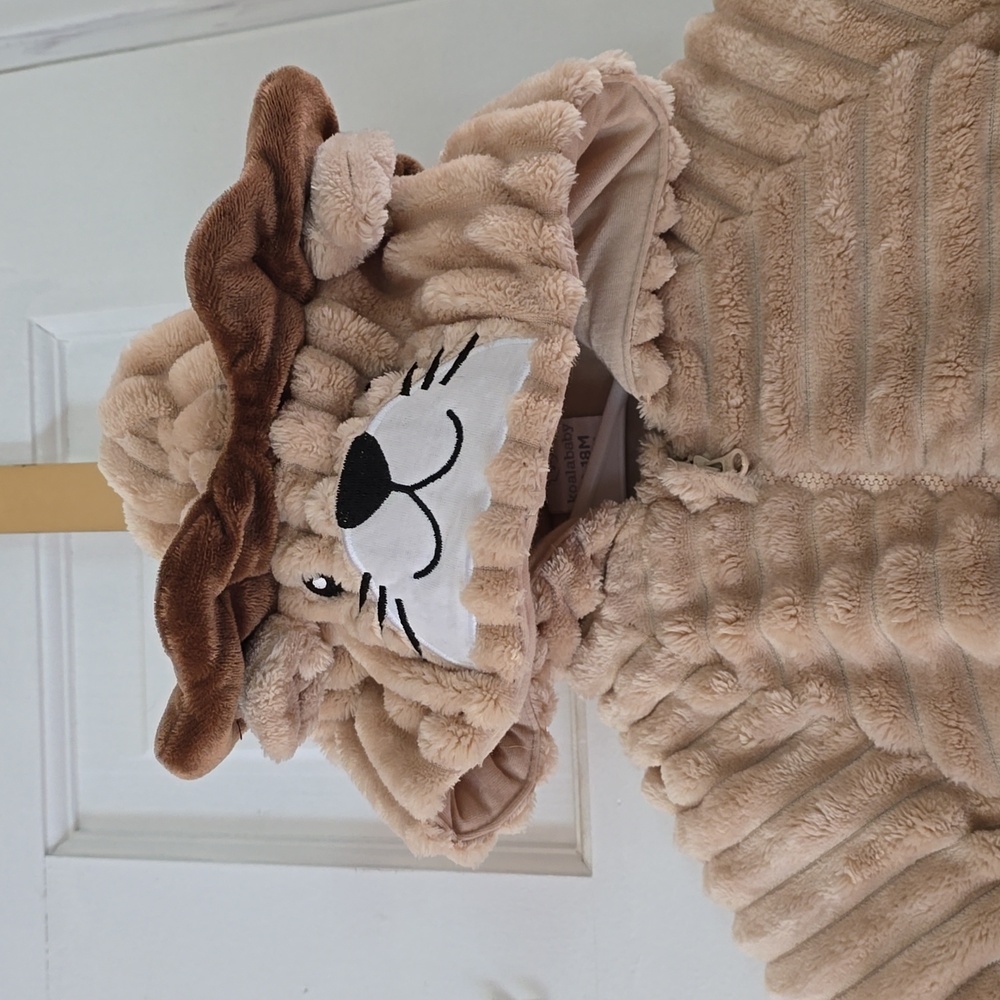 Plush Lion Halloween Costume or Warm Snuggly Coat Koala Brand 12-18M Tan & Brown - Picture 2 of 9